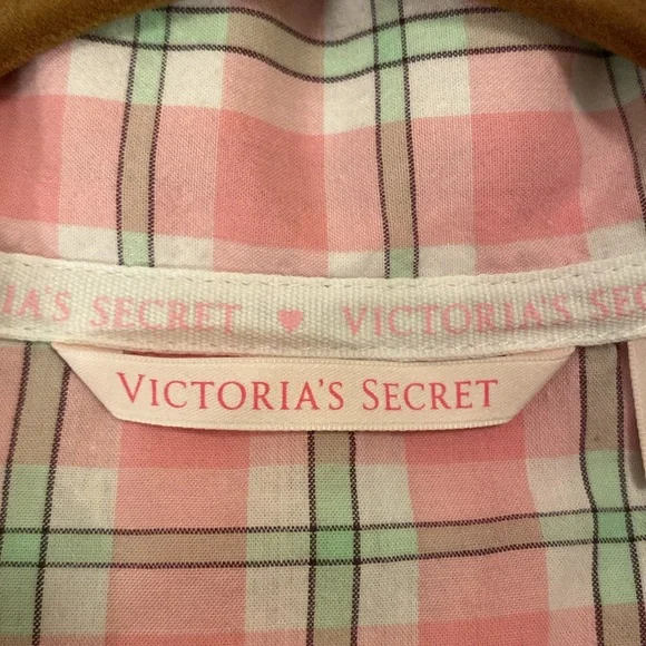 Victoria's Secret Cotton Long Sleeve
Sleepshirt, Size: Small - Picture 7 of 11